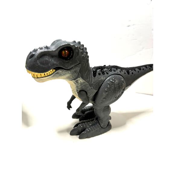 Zuru Robo Alive Walking and Growling T-rex Pair Green Gray TESTED - Picture 3 of 7